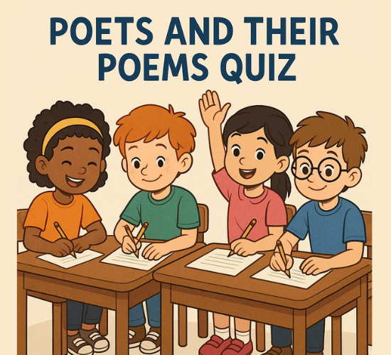 Famous Poets and Their Poems Quiz