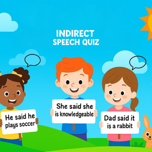 Ready to Learn Indirect Speech Quiz