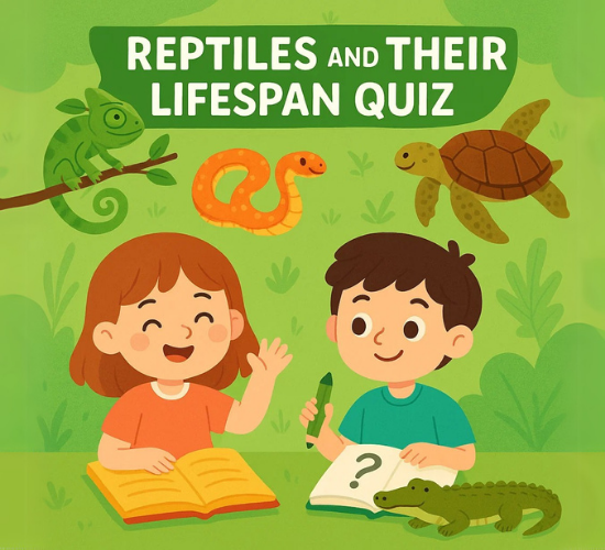 Reptiles and Their Lifespan Quiz