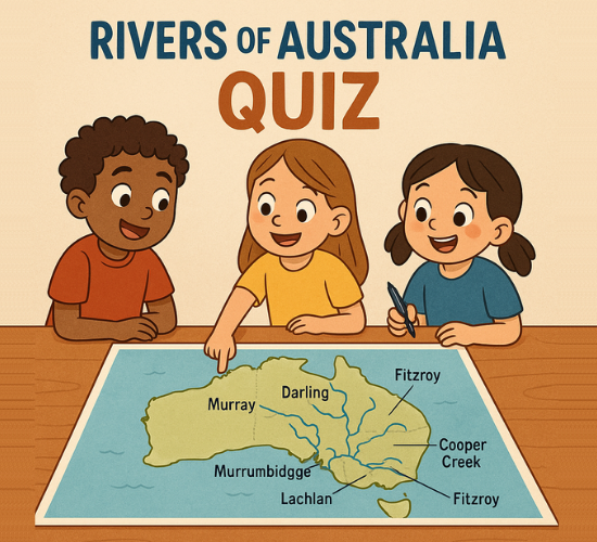 Rivers Of Australia Quiz