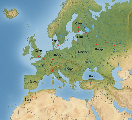 Famous European Rivers and Their Origins Quiz
