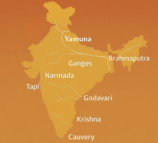 Incredible Indian Rivers and Their Sources Quiz