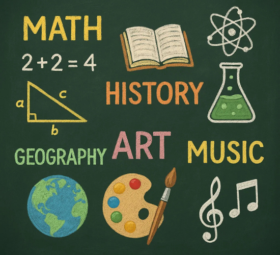 School Subjects Quiz