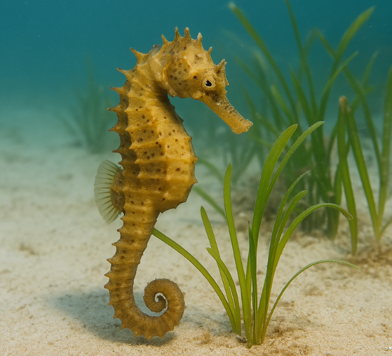 Sea Horse Drag And Drop Quiz