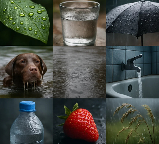 Select the Things That Are Wet Quiz