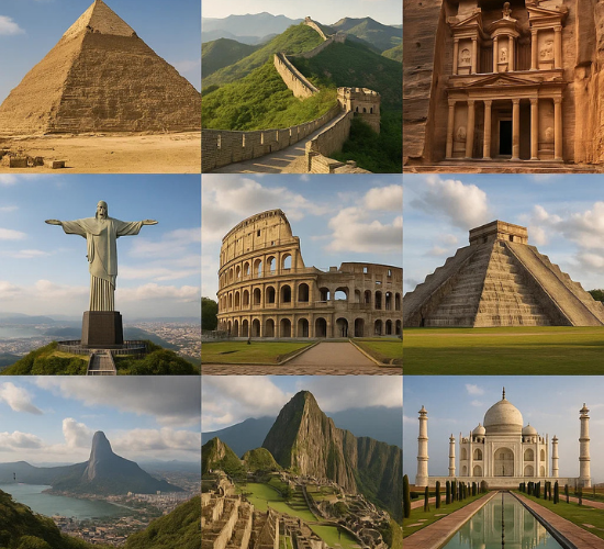 Identify Seven Wonders Quiz