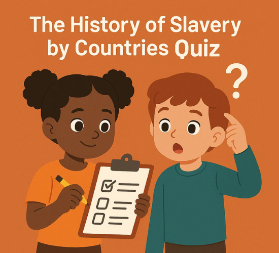 The History of Slavery by Countries Quiz