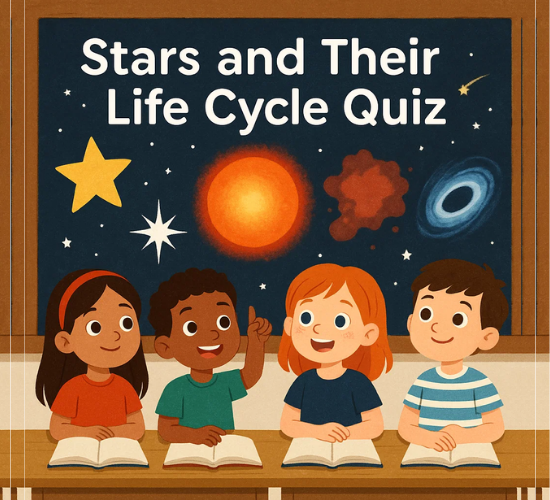 Stars and Their Life Cycle Quiz