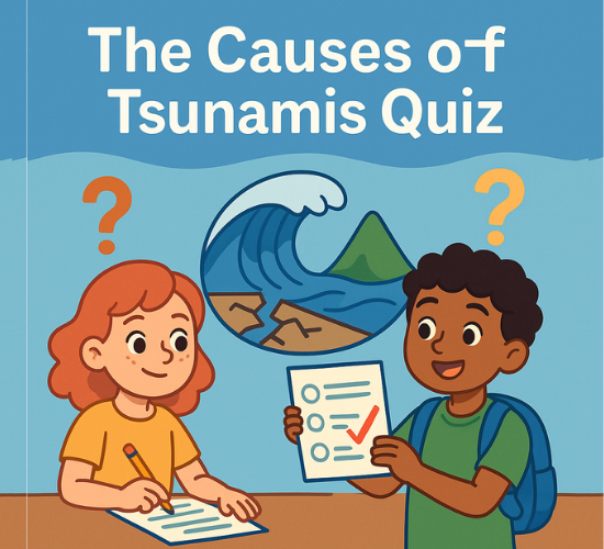The Causes of Tsunamis Quiz