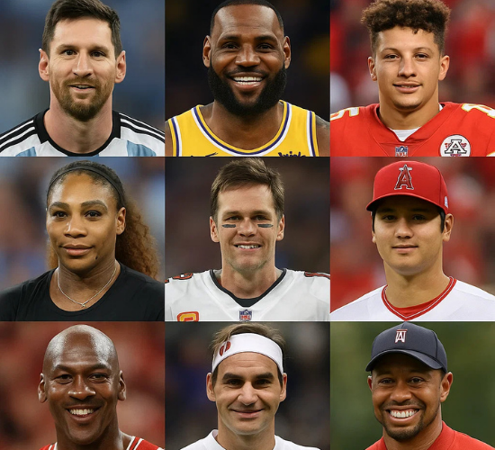 Name the Famous Athlete by Picture Quiz