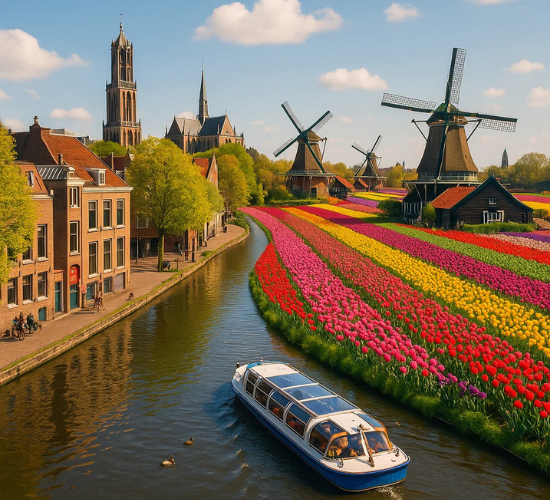 The Netherlands Drag And Drop Quiz