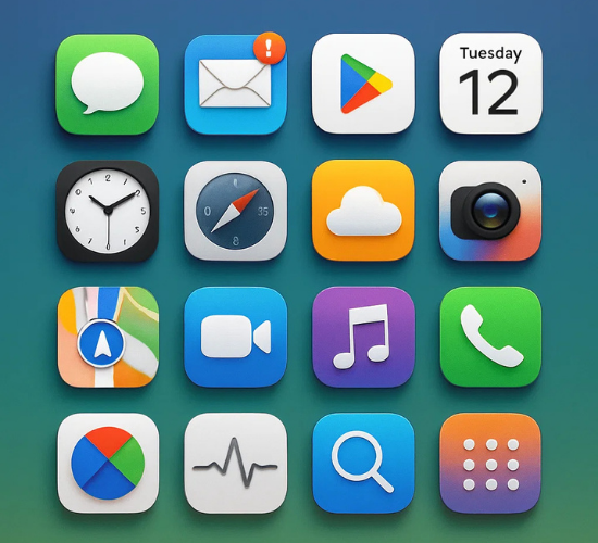 Smartphone Apps Guessing Quiz