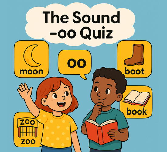 The Sound -oo words Quiz