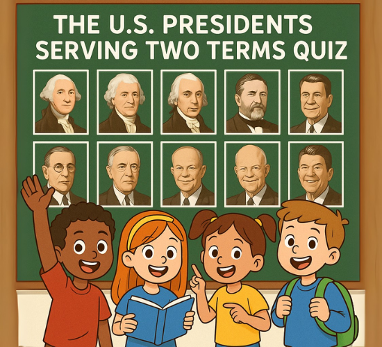 The Usa Presidents Serving Two Terms Quiz
