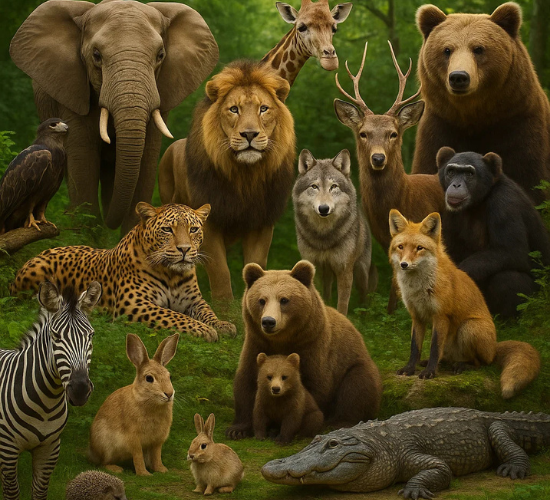 Identify the Wild Animal by Picture Quiz
