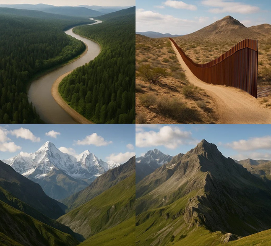 The World’s Natural Borders Quiz