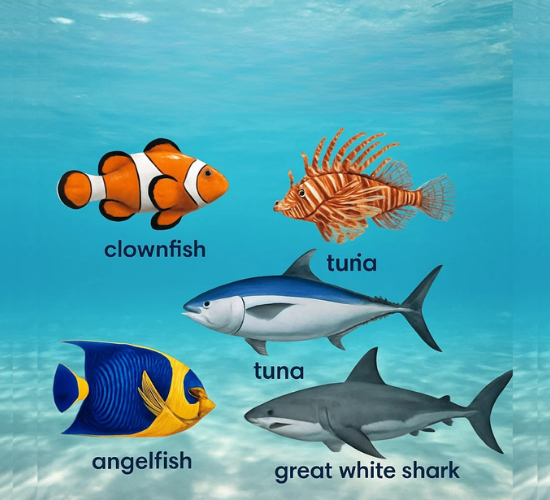 Types of Fish in The Ocean Quiz