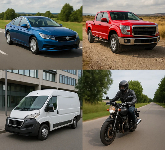 Types of Vehicles Quiz