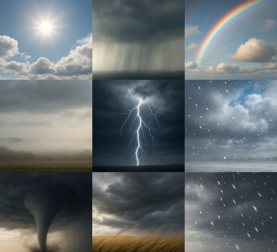 Types of Weather Phenomena Quiz