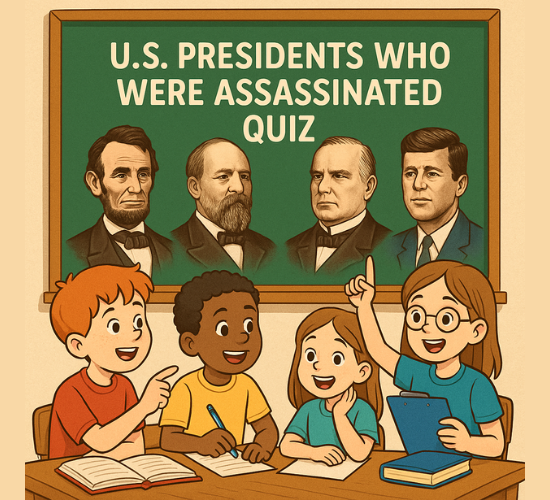US Presidents Who Were Assassinated Quiz
