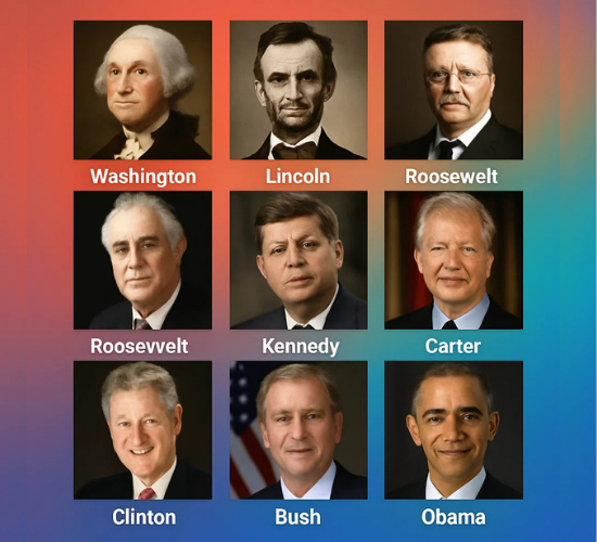 Famous US Presidents and Birth Years Quiz