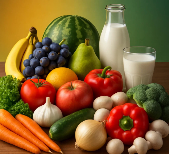 Fruits, Vegetables, and Dairy Products Quiz