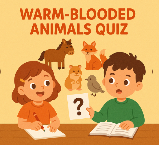 Warm Blooded Animals Quiz