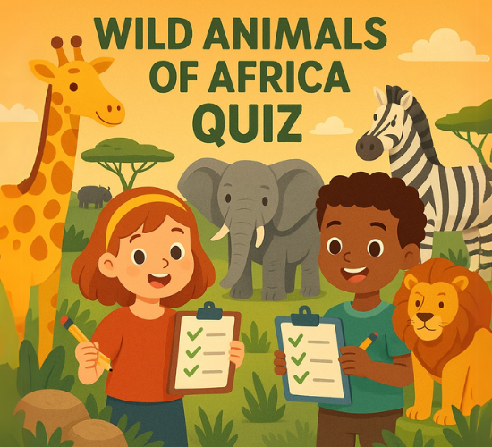 Wild Animals of Africa Quiz