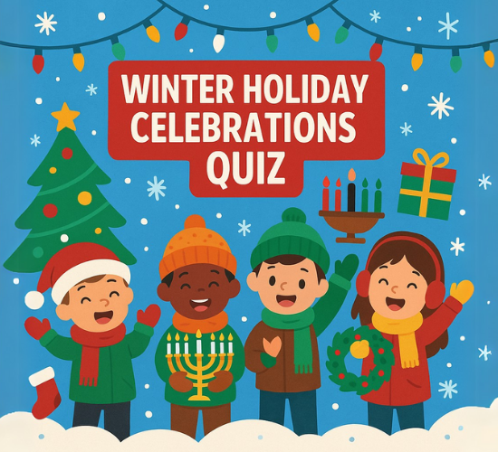 Winter Holiday Celebrations Quiz