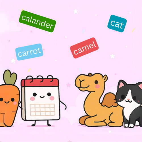 Learn Words beginning with ca Quiz