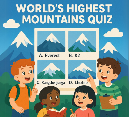 World's Highest Mountains Quiz