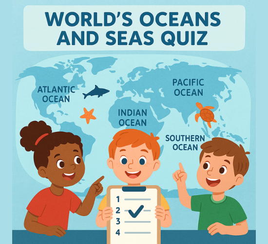World’s Oceans and Seas Quiz