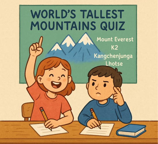 World’s Tallest Mountains Quiz
