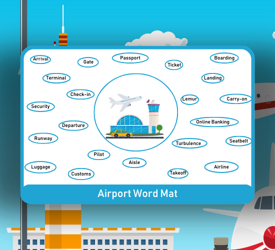 Airport Word Mat
