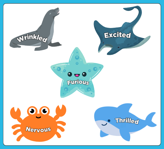Wow Words on Under the Sea