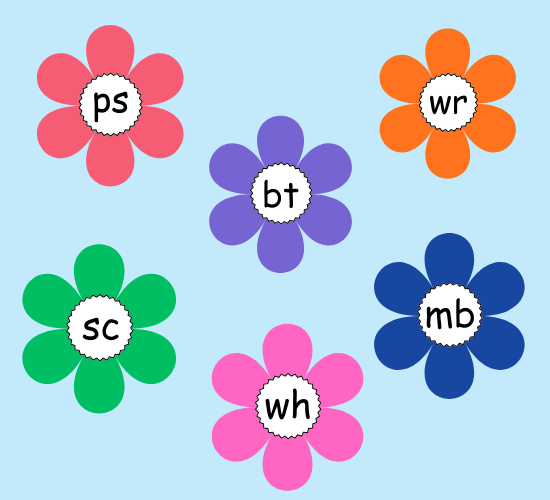 Silent Letters on Flowers