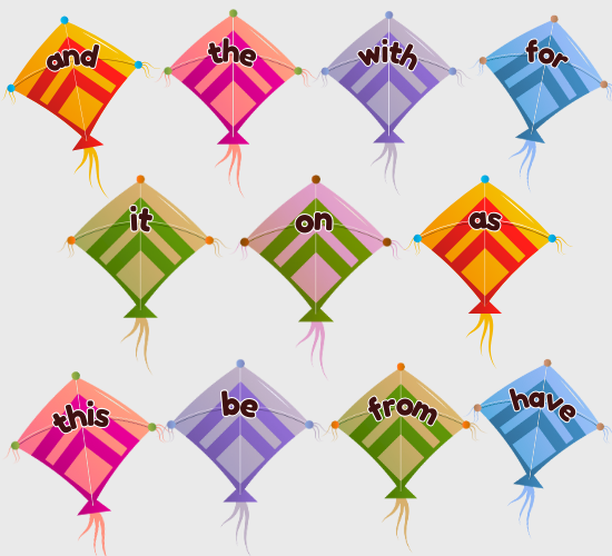 Common Words on Kite