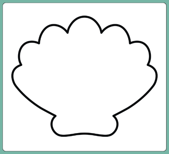 Shell Outline Template