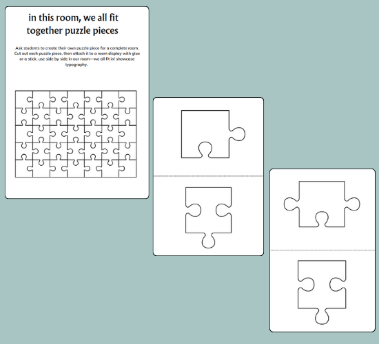 Class Puzzle Poster