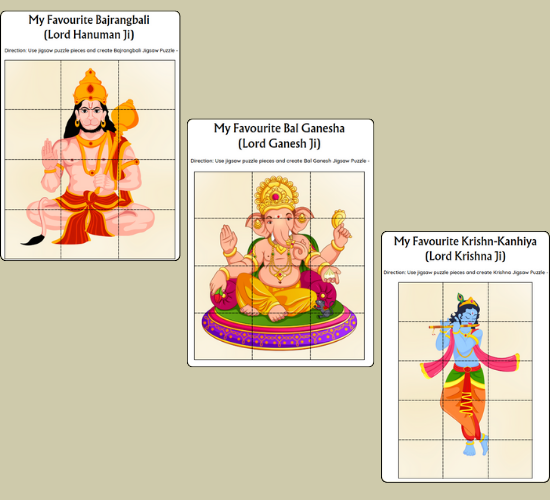 My Favourite Indian Mythology Jigsaw Puzzle