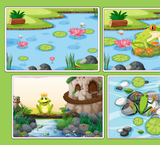 Story Sequencing to Support Teaching on The Very Hungry Frog
