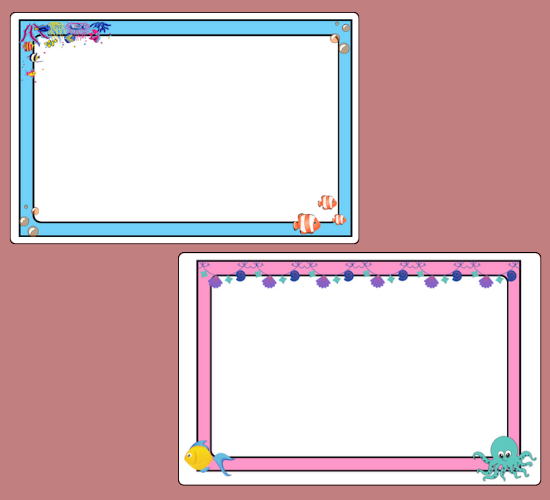 Under the Sea Photo Frame