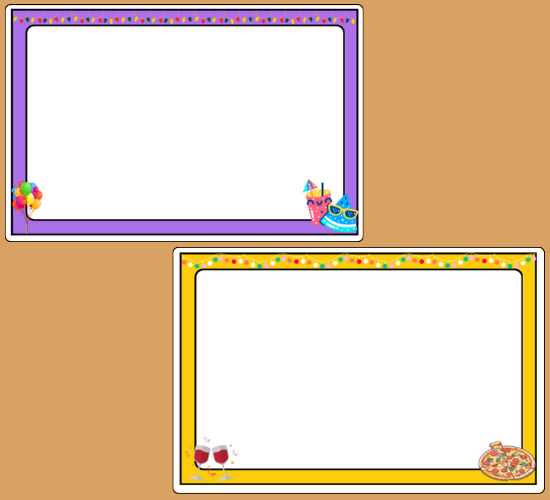 Party Time Photo Frame