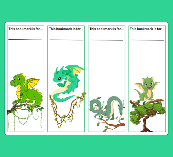 Dragon Bookmarks
