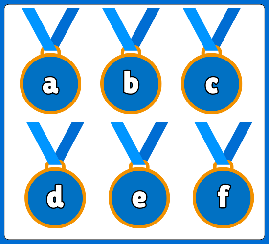 Phoneme Set on Medal