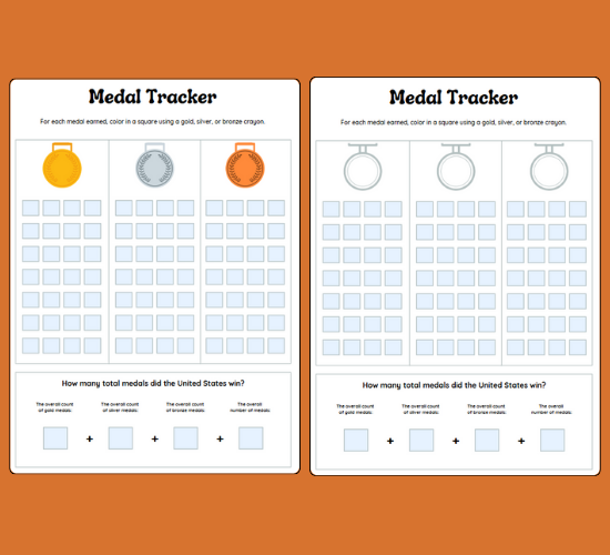 Free Summer Winter Games Medal Tracker