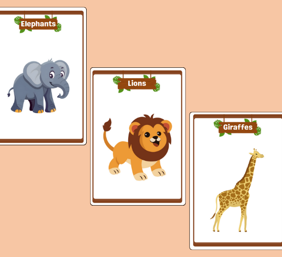 Zoo Animal Enclosure Role-Play Signs