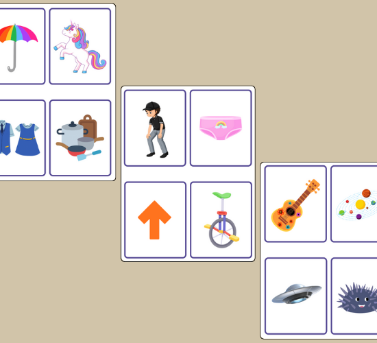 Letter u Initial Sounds Alliteration Picture Cards