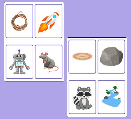 Letter r Initial Sounds Alliteration Picture Cards