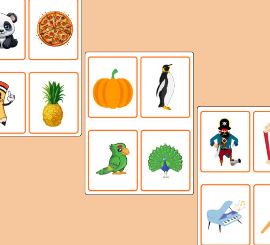 Letter p Initial Sounds Alliteration Picture Cards